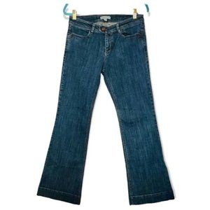 CAbi Jeans Style #178R Blue Stretch Denim Contemporary Boot Cut